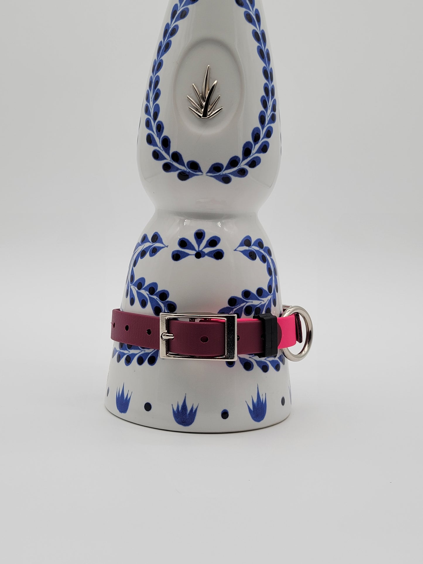 3/4" Two Tone Quick Adjust Quick Release BioThane® Dog Collar