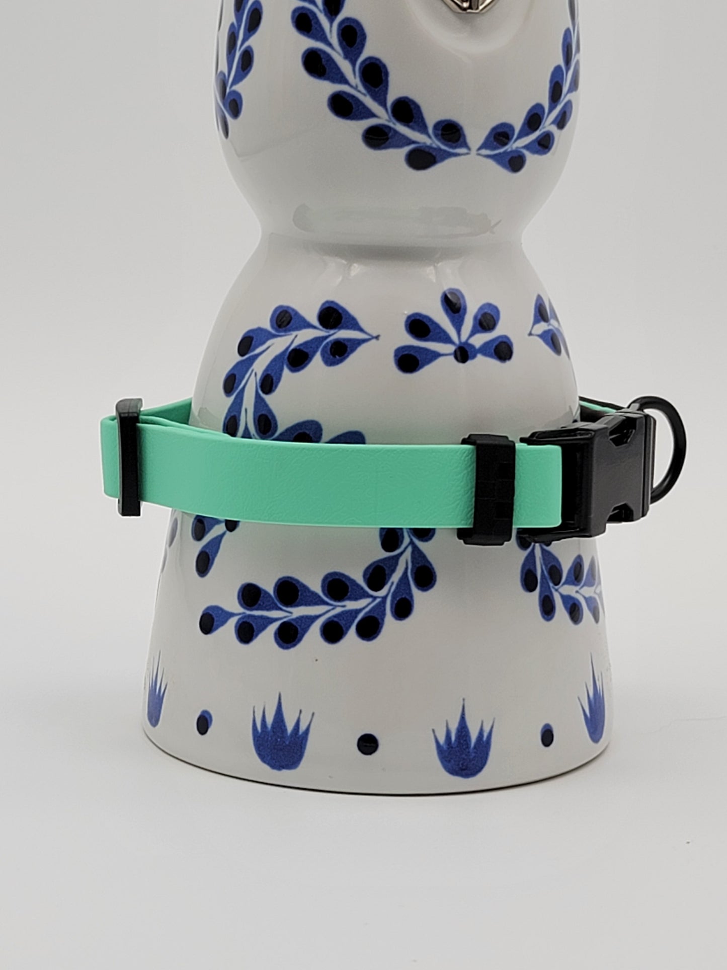 3/4" Two Toned Adjustable Quick Release BioThane® Dog Collar