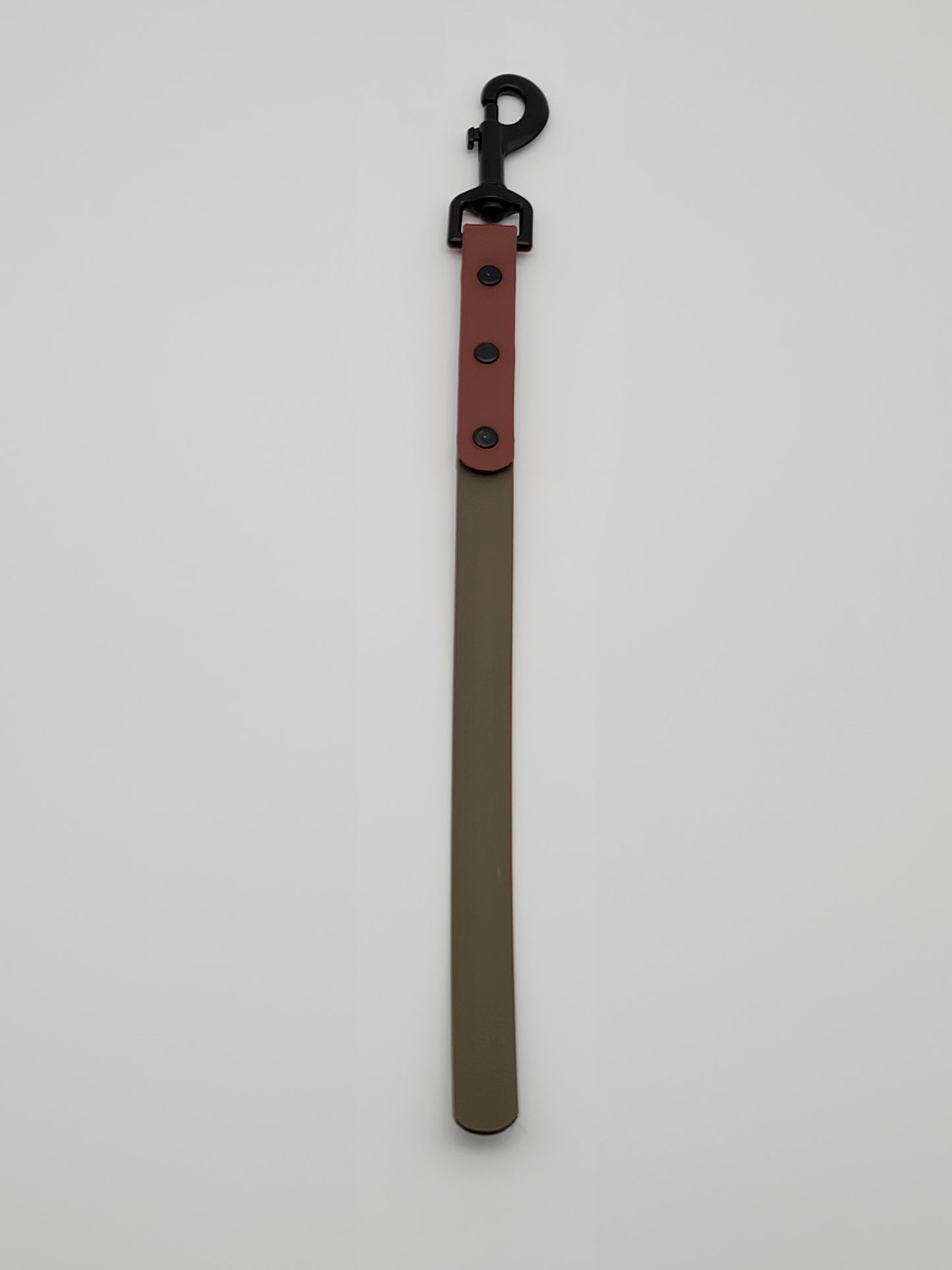 3/4" Two Tone BioThane® Straight Style Traffic Leash
