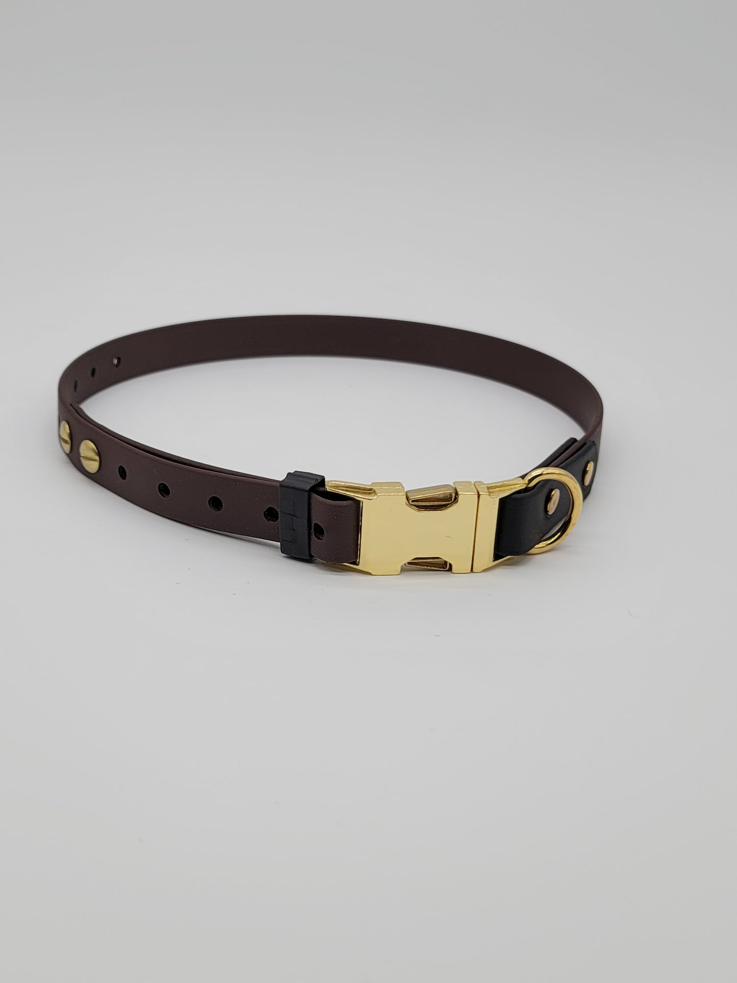 3/4" Two Tone Quick Release BioThane® Shock Collar Band