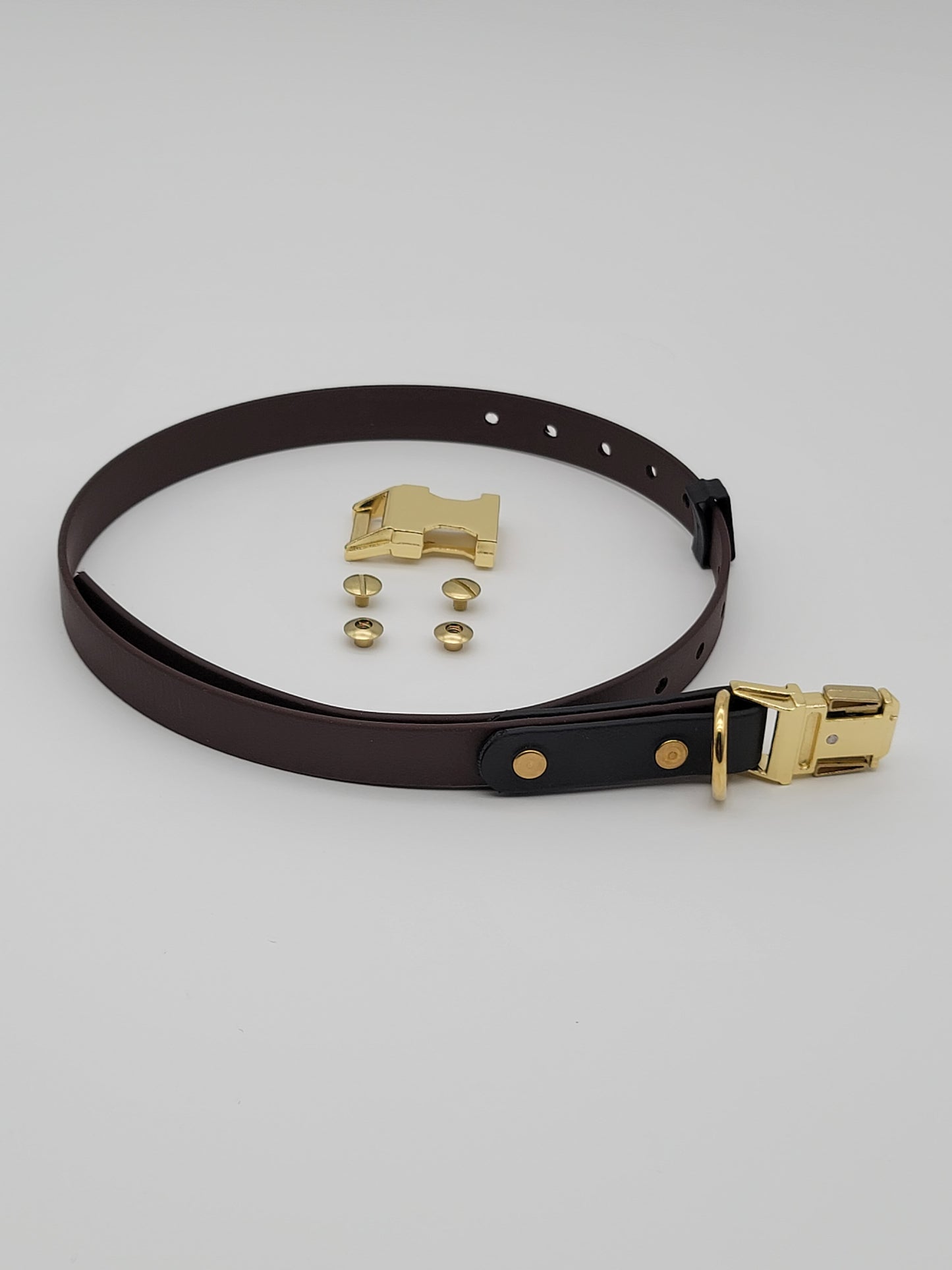 3/4" Two Tone Quick Release BioThane® Shock Collar Band